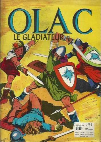 Scan de la Couverture Olac Le Gladiateur n 71